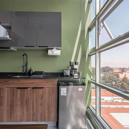 The Jungle Loft Tropical Comfort In A Centric Location With Kitchen Мехико Экстерьер фото