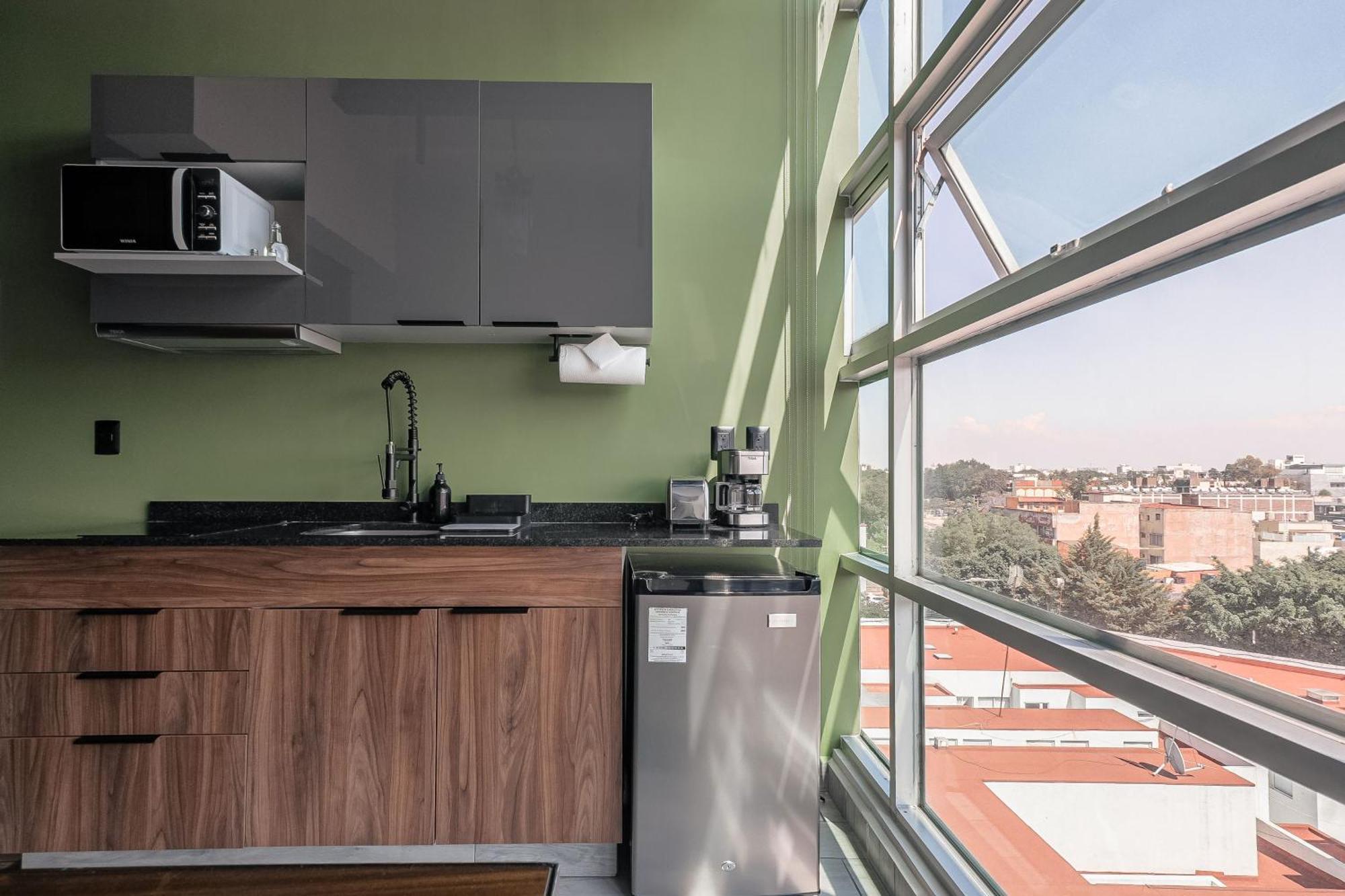 The Jungle Loft Tropical Comfort In A Centric Location With Kitchen Мехико Экстерьер фото